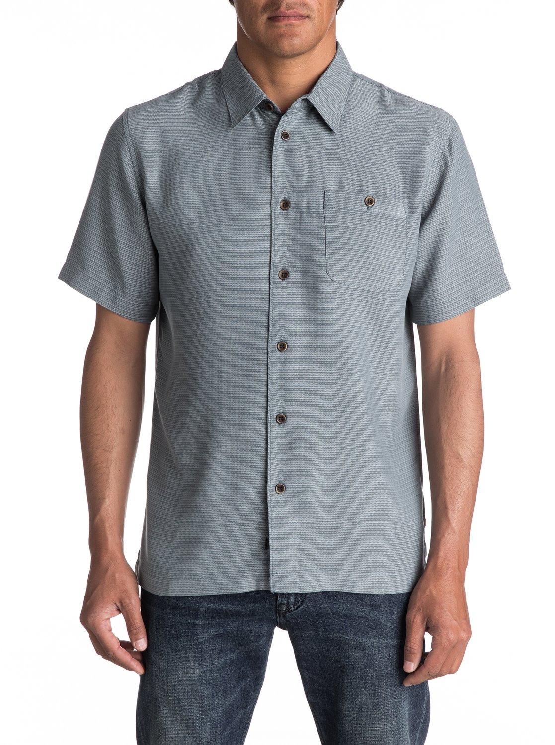 Quiksilver™ Waterman Aberdeen Short Sleeve Shirt AQMWT03255 | eBay