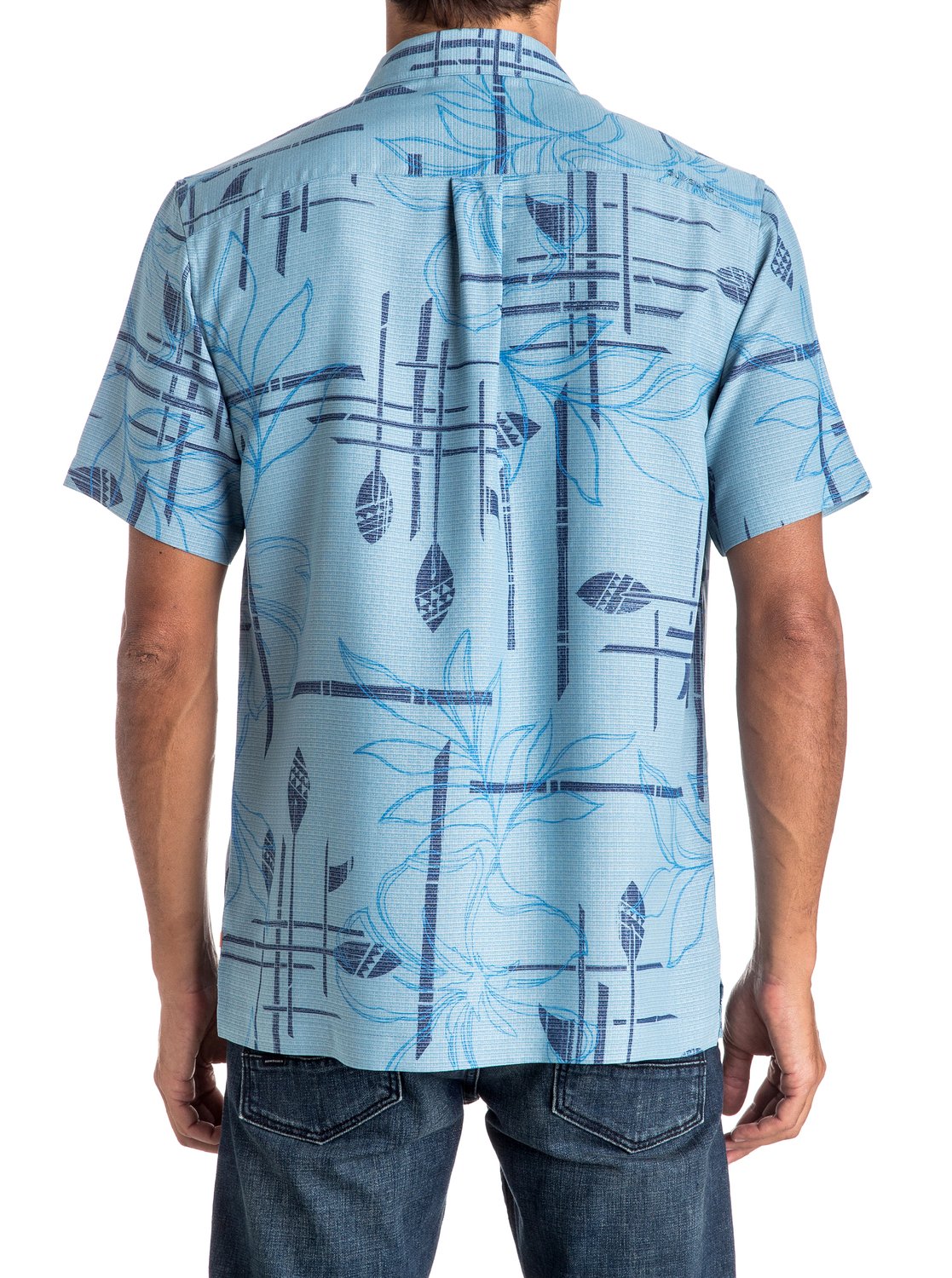 Waterman Paddle Out Short Sleeve Shirt EQMWT03021 | Quiksilver