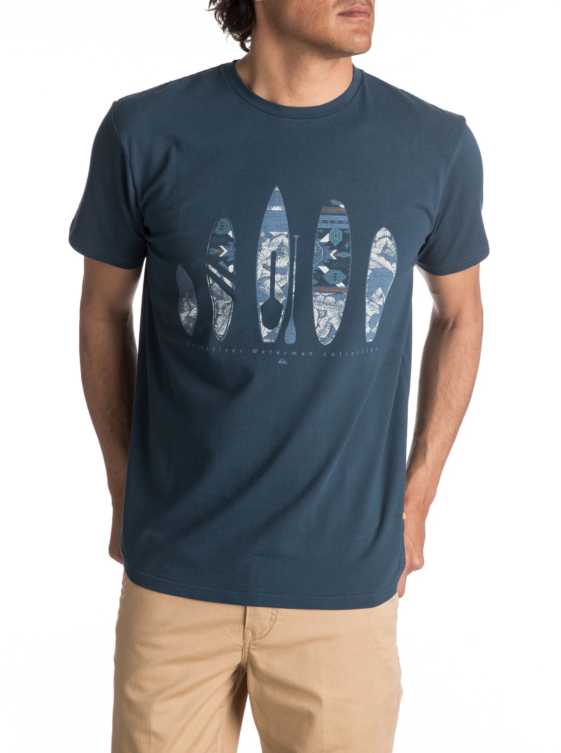 Waterman Agram - T Shirt col rond pour Homme - Quiksilver