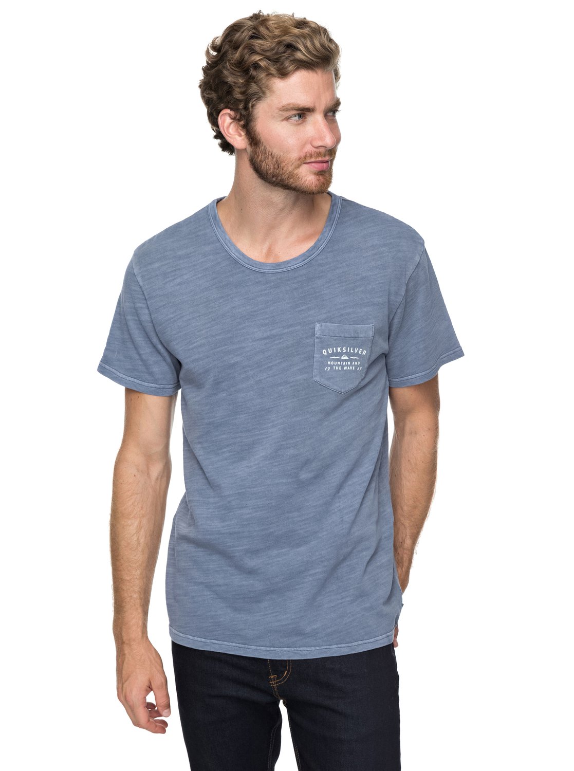 Vancheck - T shirt avec poche pour Homme - Quiksilver