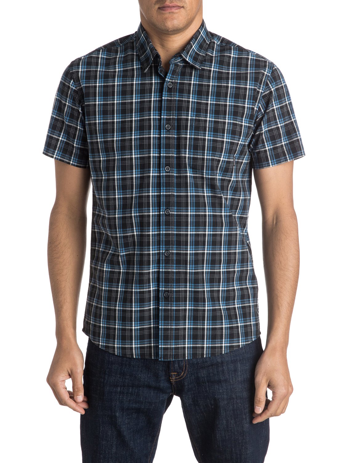 Everyday Check Short Sleeve Shirt EQYWT03372 | Quiksilver