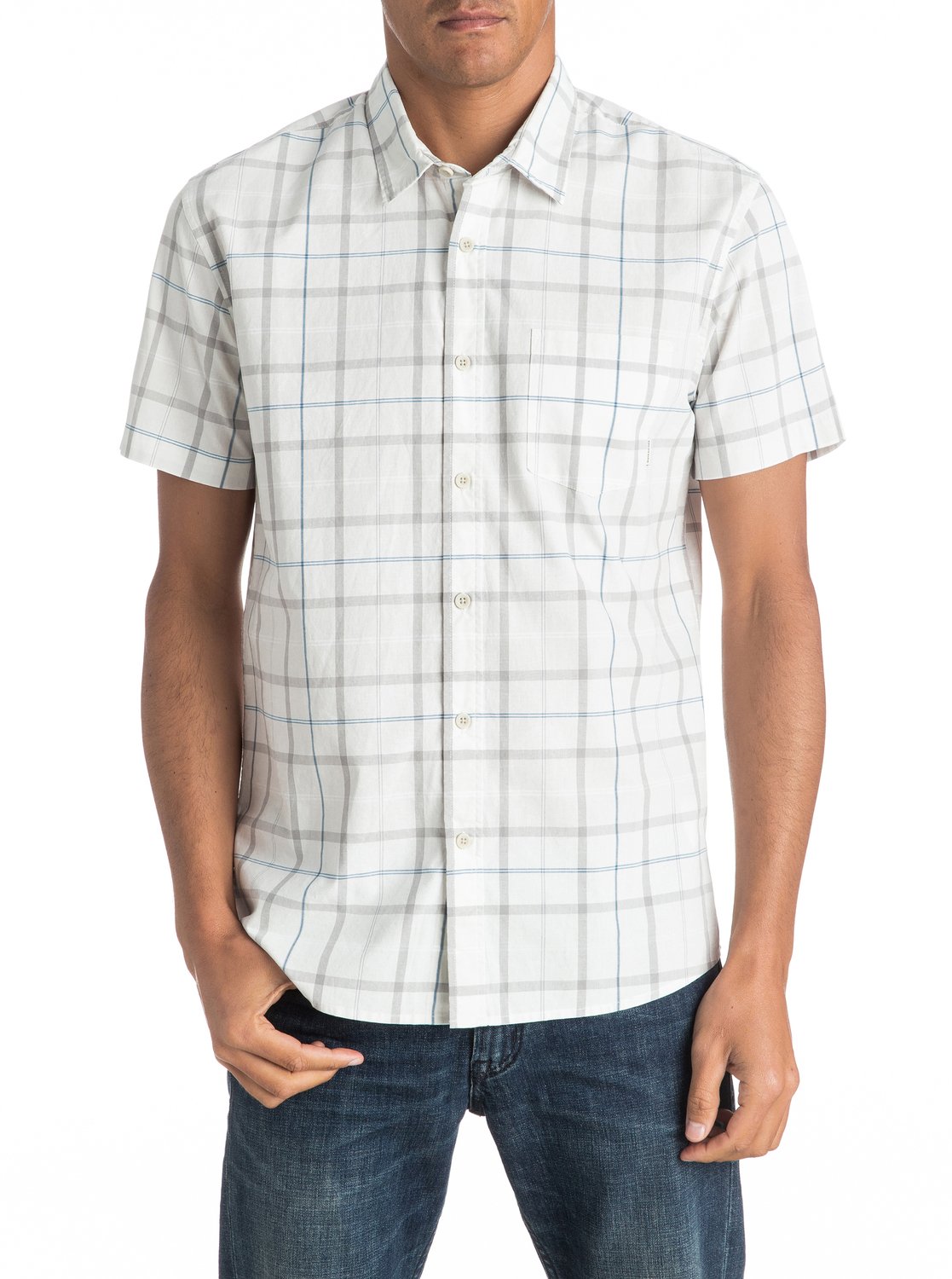 Everyday Check - Chemise a manches courtes pour Homme - Quiksilver