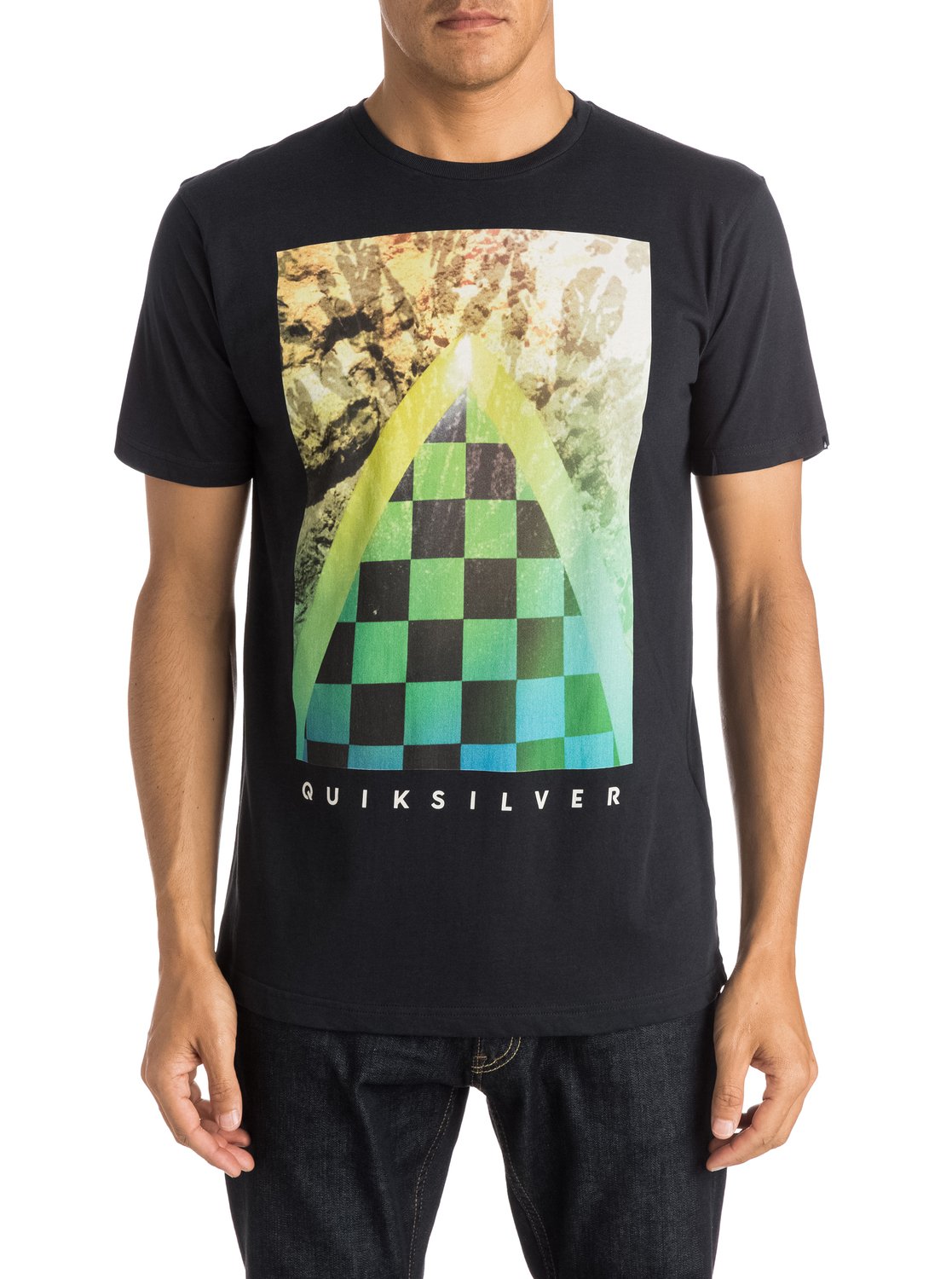 Classic Checker Channel - T-Shirt EQYZT03631 | Quiksilver