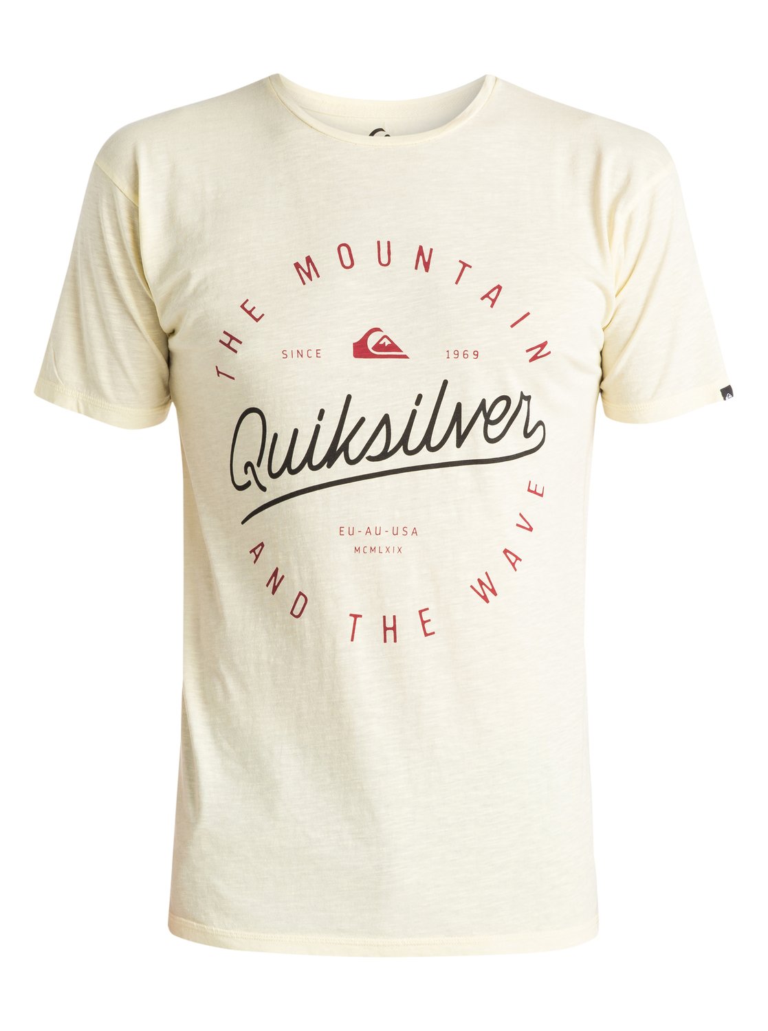 Slub Scriptville - T-shirt pour homme - Quiksilver