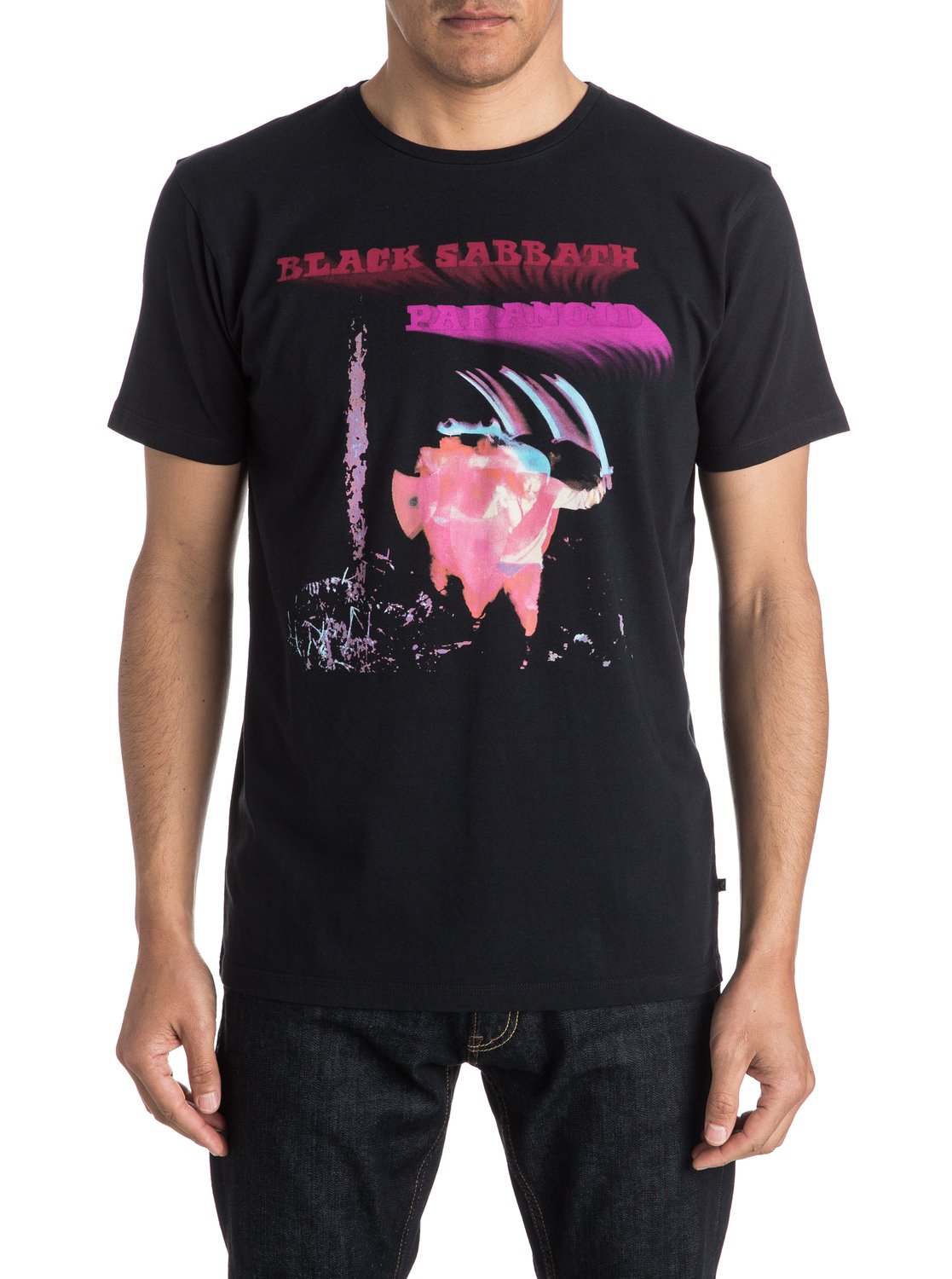 Quiksilver X Universal Black Sabbath Paranoid T-Shirt EQYZT04131 ...