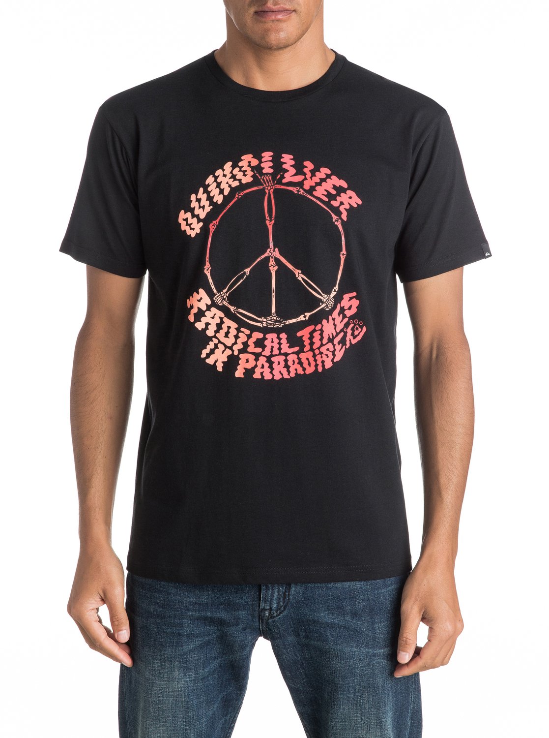 Classic Peace Skull - Tee-Shirt pour Homme - Quiksilver