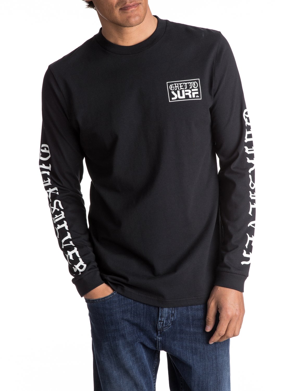 Ghetto Surf - Long Sleeve T-Shirt EQYZT04471 | Quiksilver
