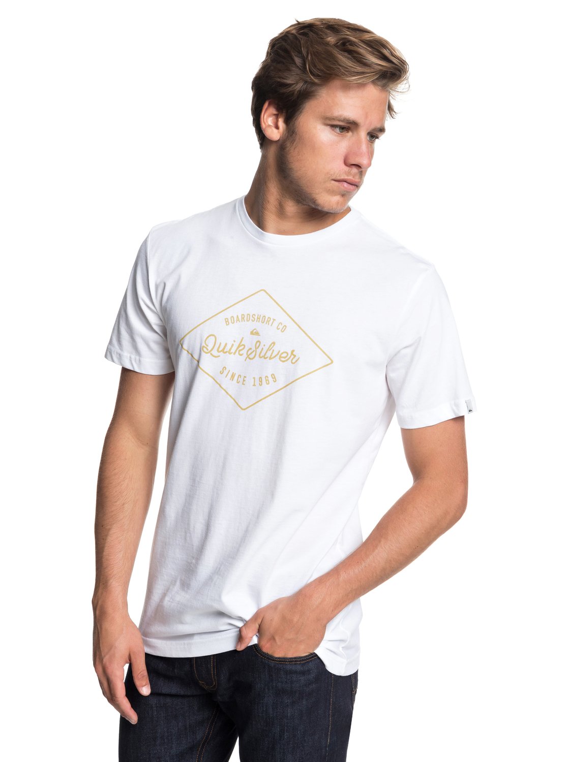 Classic Amethyst - T Shirt col rond pour Homme - Quiksilver