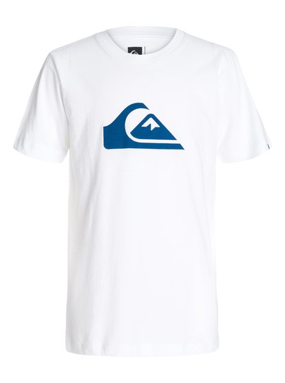 quiksilver, Boys 8-16 Mountain Wave T-shirt, Bright White (wbb0)
