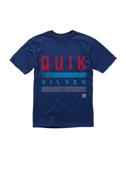 quiksilver, Baby Rational T-Shirt, Twilight Blue (bsa0)