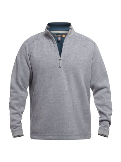quiksilver, Men's Point Sur Pullover Sweatshirt, Wild Dove (sla0)