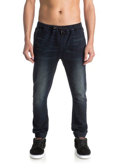 

Узкие джинсы джоггеры Fonic Dark Blue