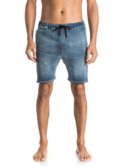 

Men's Fonic Denim Fleece Denim Shorts