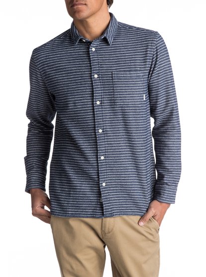 

Рубашка с длинным рукавом Crossed Tide Flannel - Синий