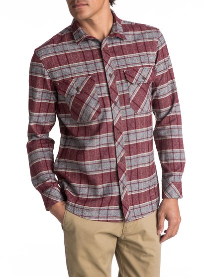 

Рубашка с длинным рукавом River Back Flannel - Красный