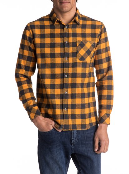 

Рубашка с длинным рукавом Motherfly Flannel - Оранжевый