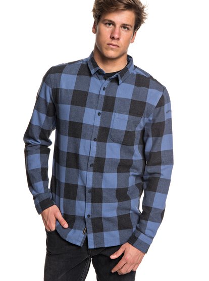 

Рубашка с длинным рукавом Motherfly Flannel - Синий
