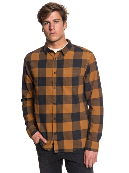 

Рубашка с длинным рукавом Motherfly Flannel - Коричневый