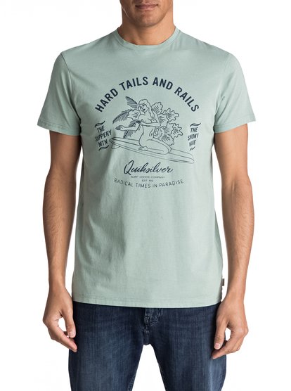 

Футболка Garment Dye Hard Tails - Зеленый