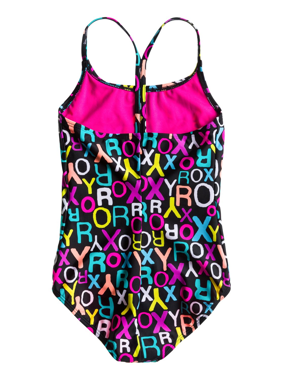 Girls 7-14 Roxy Border T-Back One Piece Swimsuit ARGX100003 | Roxy