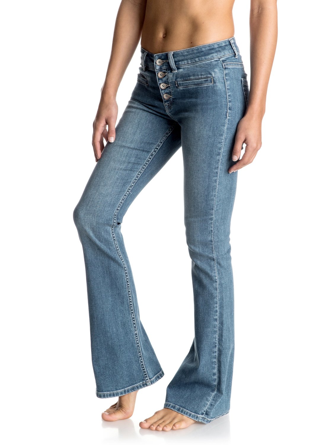 Lou Flare Flared Jeans ERJDP03153 | Roxy