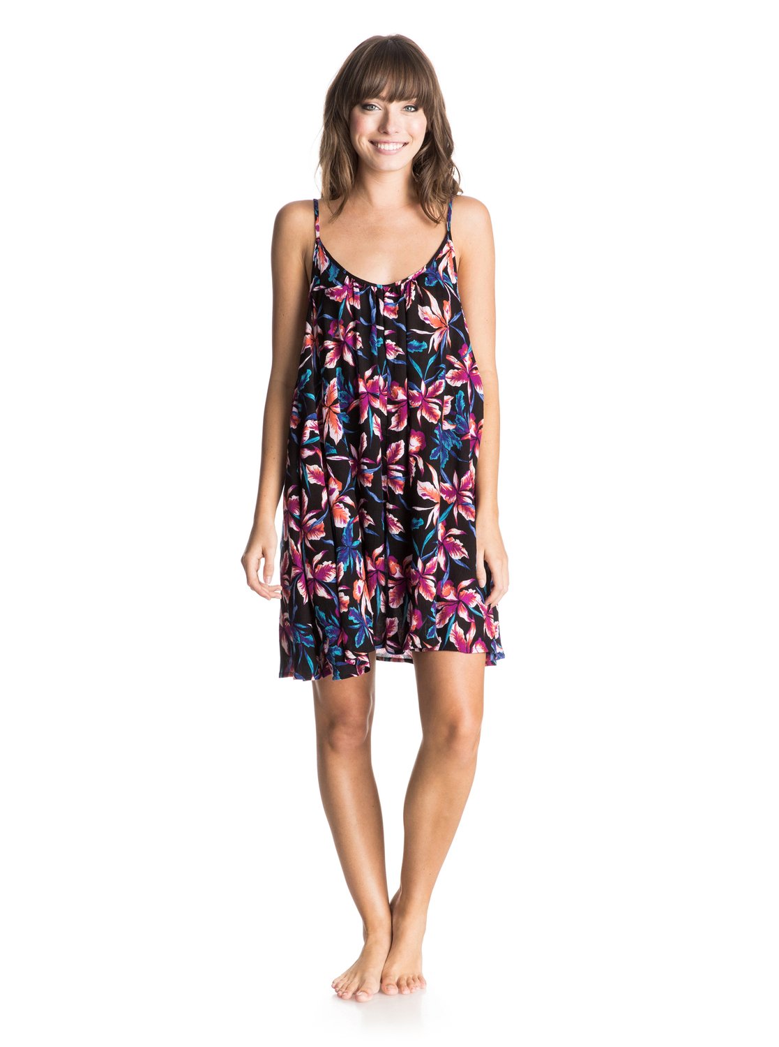 

Windy Fly Away Print Cover Up Dress