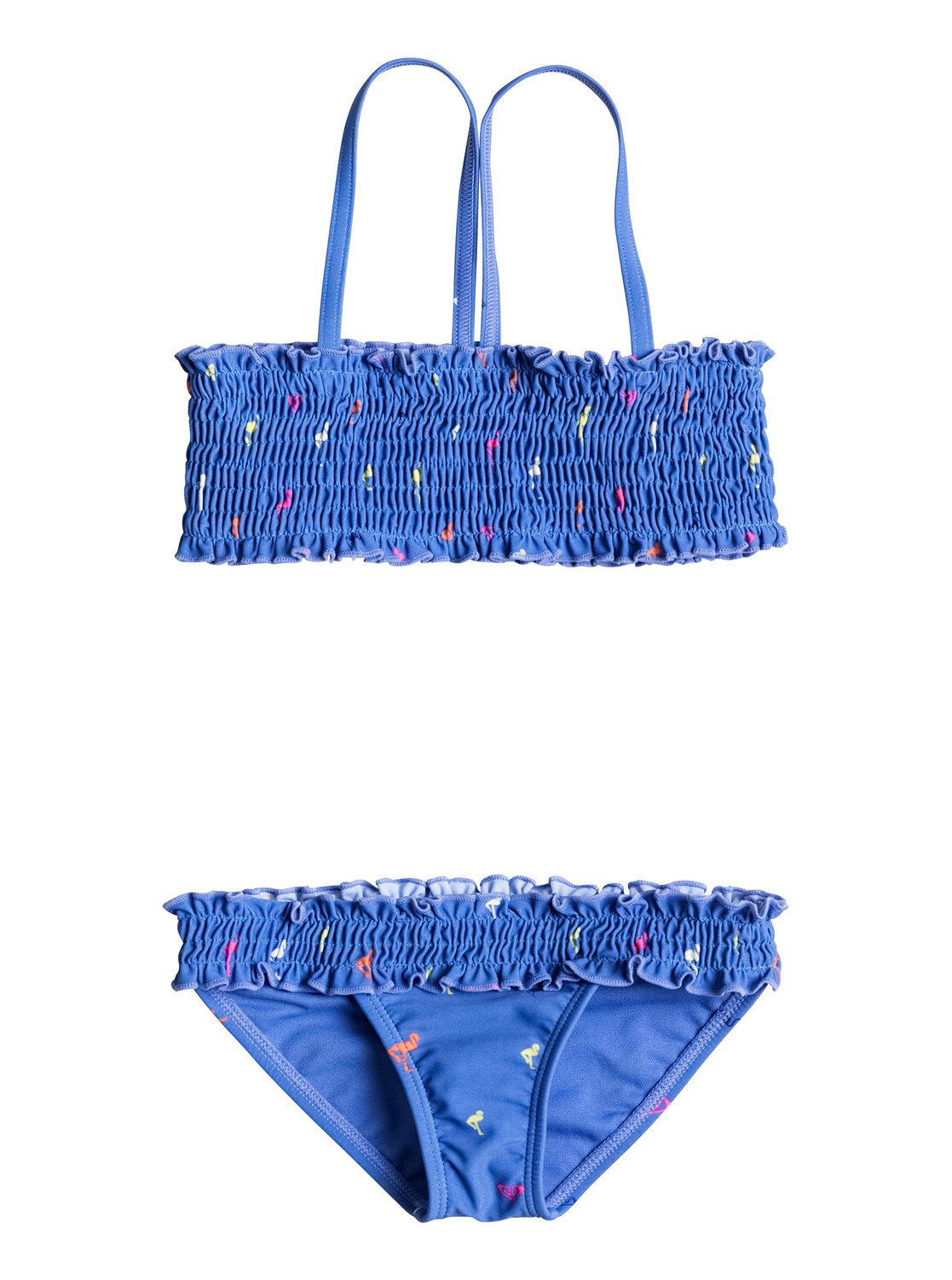 

Girl's Pop Flamingos Bikini Set